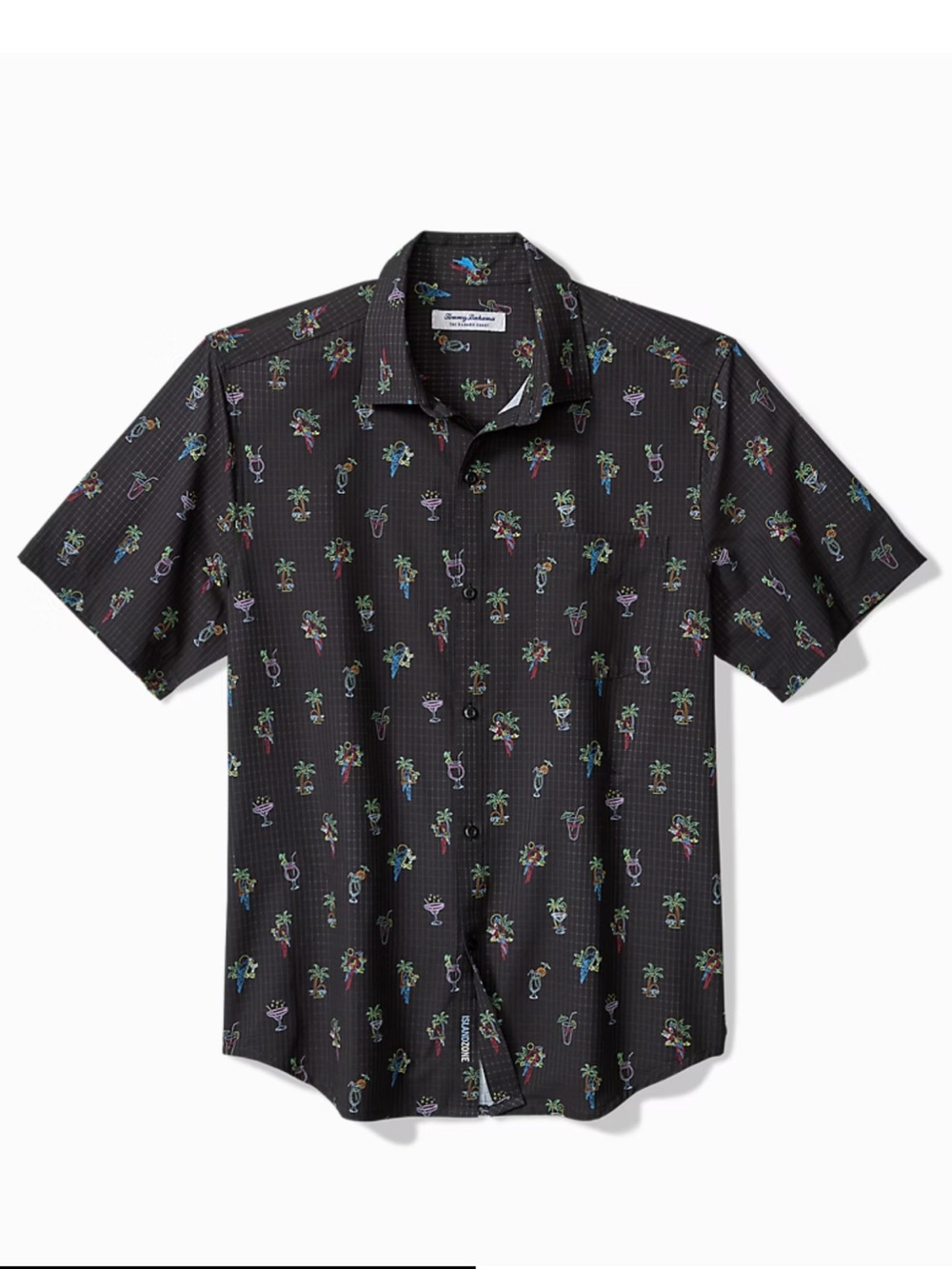 Tommy Bahama Big & Tall Bahama Coast Neon Sips IslandZone Shirt 2XLB MSRP $135